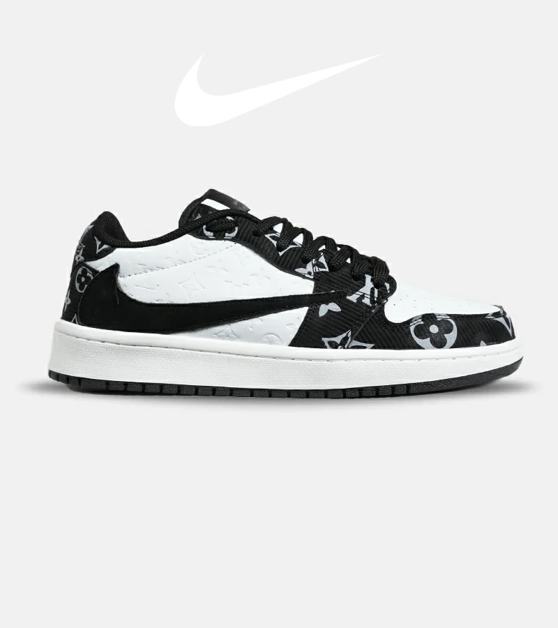 کفش کتانی مردانه و زنانه NIKE LOUIS VUITTON x travis scott مدل 6646
