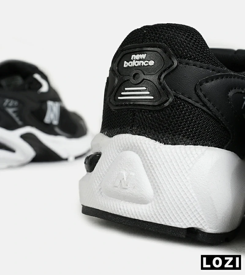 کفش کتانی مردانه و زنانه مشکی سفید NEW BALANCE 725 مدل 7268