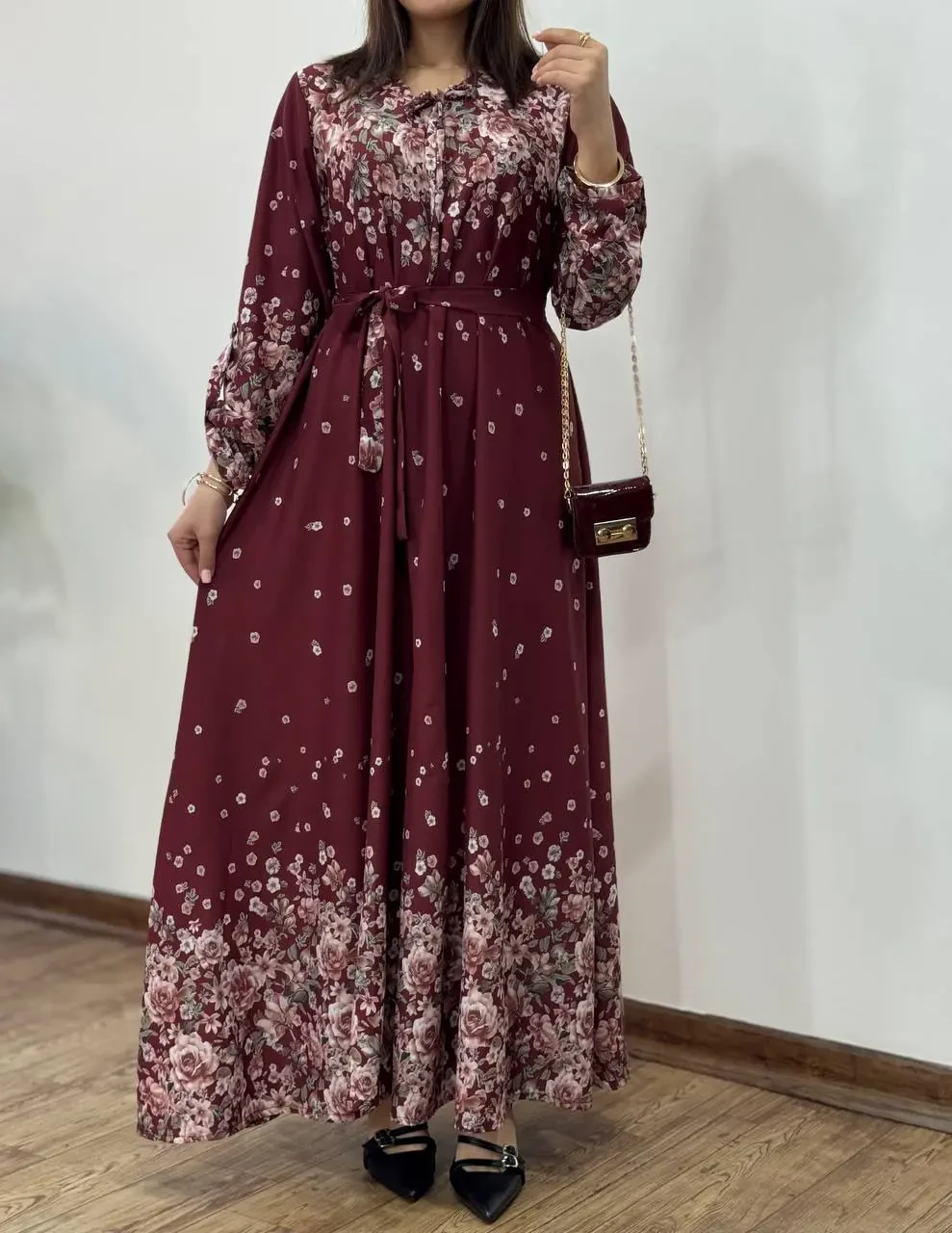 پیراهن بلند سوپر کلوش بیتا ویژه یلدا 2