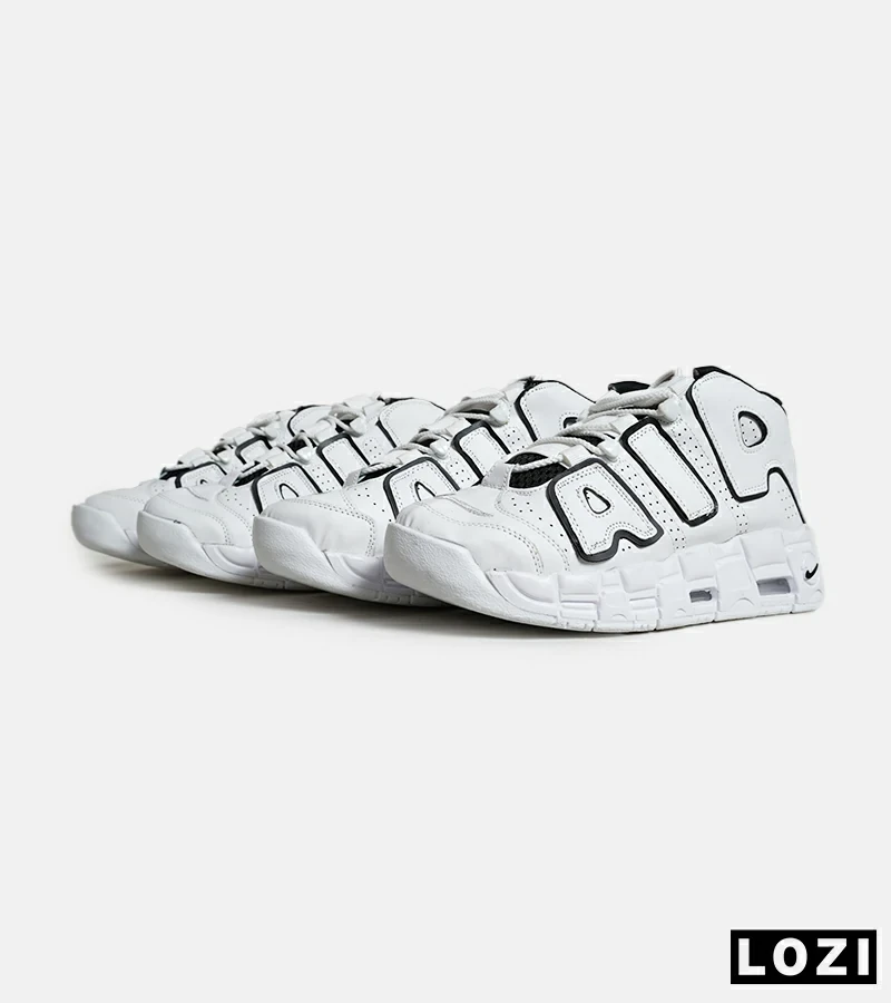 کفش کتانی مردانه و زنانه سفید NIKE Air More Uptempo '96 مدل 6017