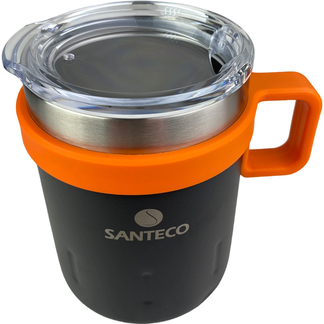 ماگ دوجداره درب دار سانتکو SANTECO مدل HM-350 ظرفیت 350 میلی لیتر