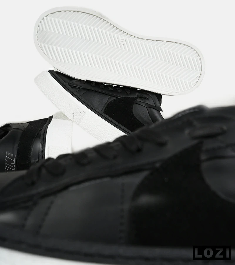 کفش نایک مردانه و زنانه مشکی Nike Blazer Low 77 Jumbo مدل 7410