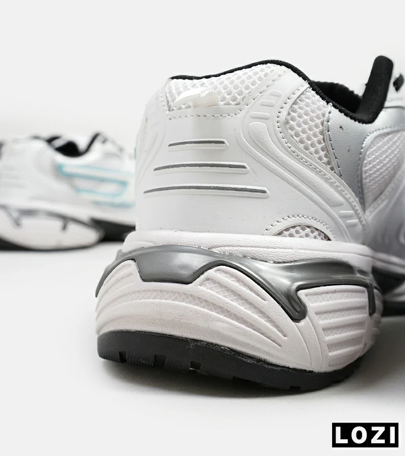 کفش کتانی مردانه سفید آبی DIESEL S-SERENDIPITY SPORT مدل 5385
