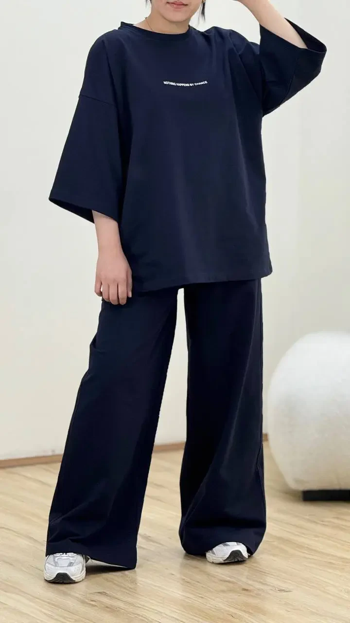 ست تیشرت و شلوار هپی