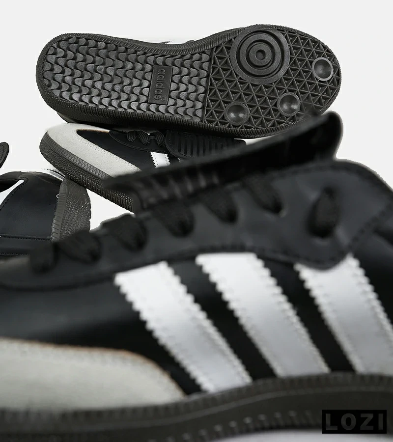 کفش کتانی مردانه و زنانه مشکی سفید ADIDAS Samba LT مدل 5561