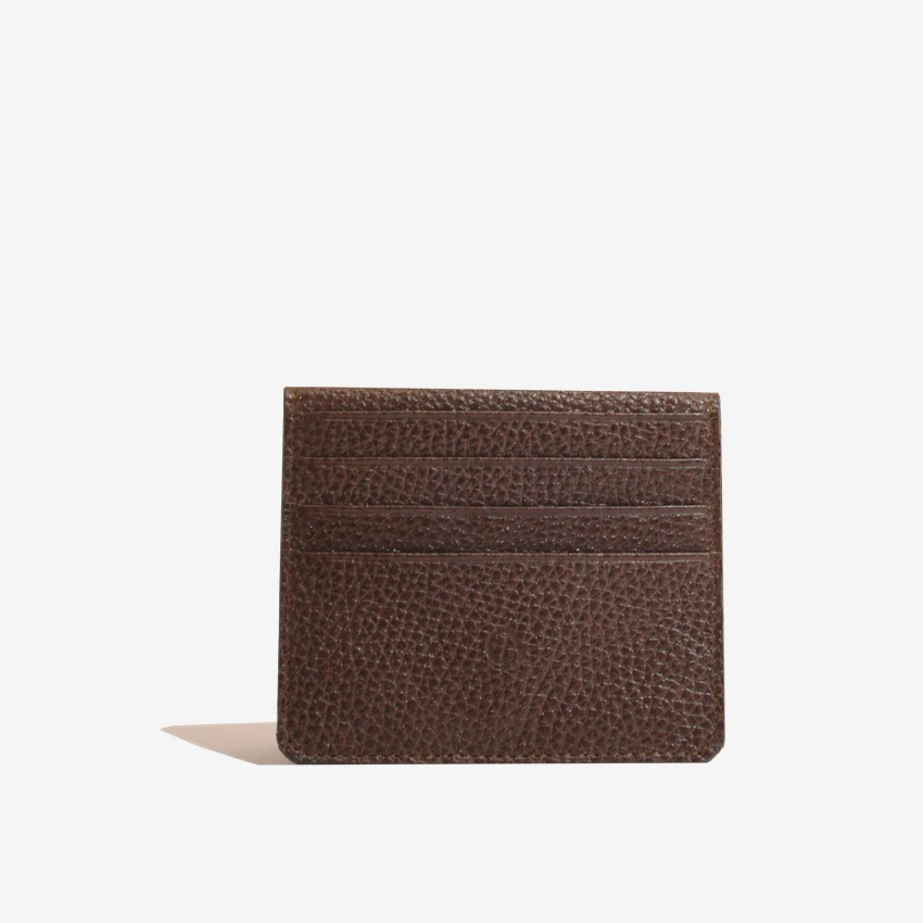 کیف جاکارتی چرم مدل jkj010 (فاقد جعبه) (قهوه ای تیره)