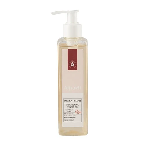 ژل شستشوی صورت روشن کننده و پاک کننده پوست آلپاویت 240 میل