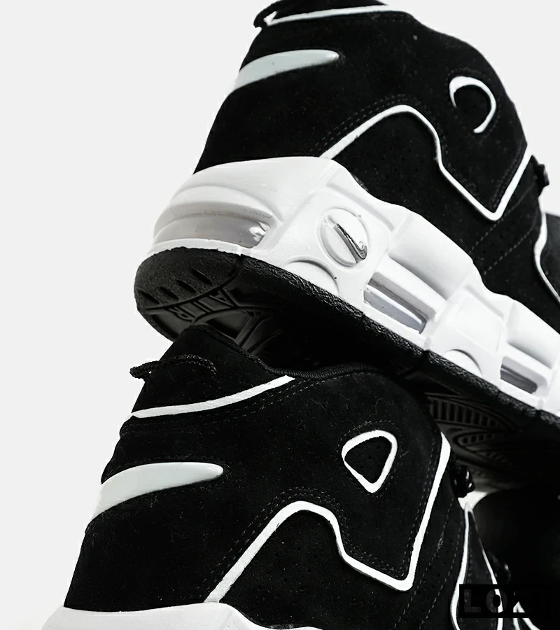 کفش کتانی مردانه و زنانه مشکی سفید NIKE Air More Uptempo '96 مدل 6536