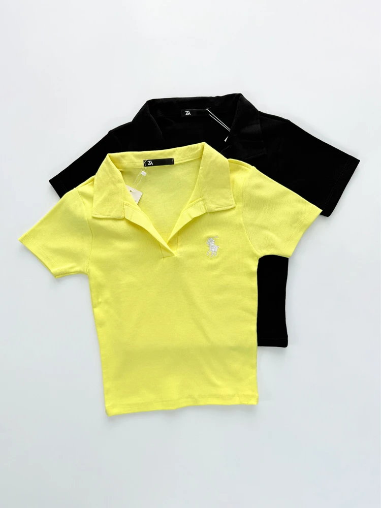 تیشرت کبریتی یقه انگلیسی طرح پولو Polo