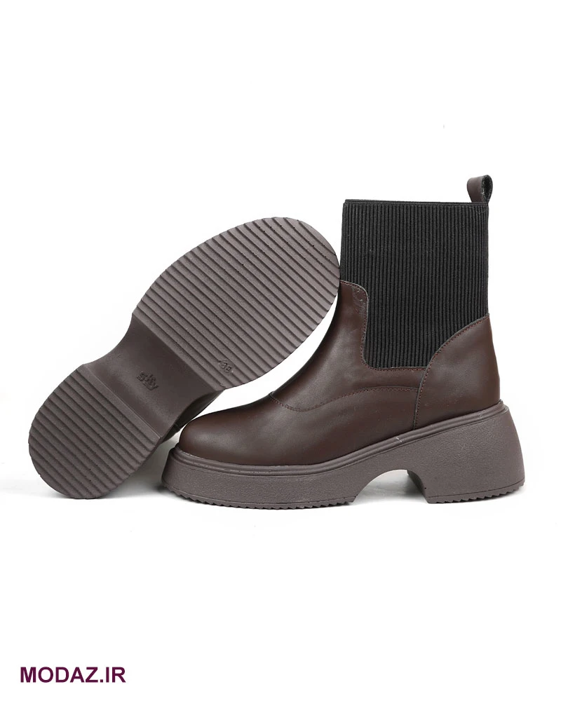 نیم بوت زنانه زمستانه بغل کش آترون BOOT 8188