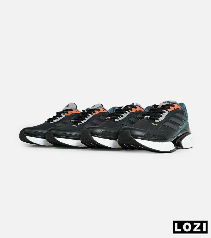 کفش کتانی مردانه و زنانه سبز مشکی Adidas PureBoost v02 مدل 7026