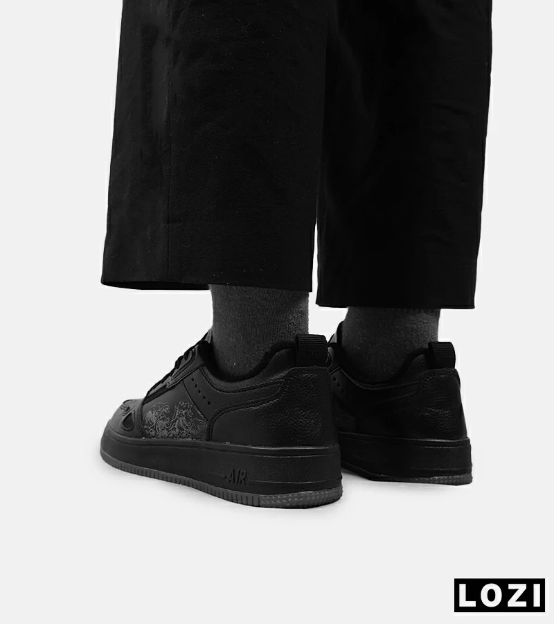 کفش کتانی مردانه مشکی NIKE AirForce Draw مدل 4954