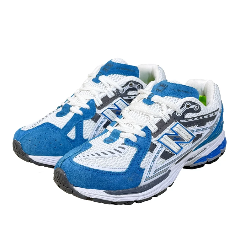 کتانی اسپرت مردانه مدل نیوبالانس New balance 1906 رنگ سفید آبی کد 51394