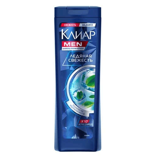 شامپو ضد شوره و خنک کننده نعنایی مردانه کلیر 400 میل