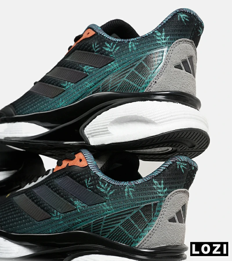 کفش کتانی مردانه و زنانه سبز مشکی Adidas PureBoost v02 مدل 7026