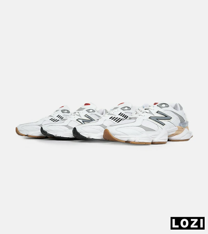 کفش کتانی مردانه سفید طوسی NEW BALANCE 9060 مدل 6585
