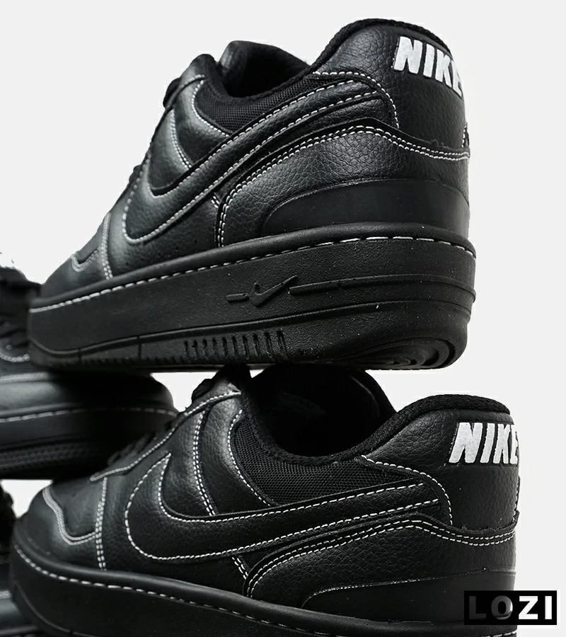 کفش کتانی بزرگ پا مشکی نایک Nike Gama Force Sail مدل 6684