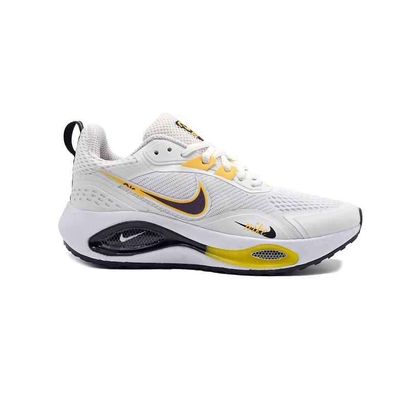 کفش و کتانی اسپرت مردانه رنگ سفید زرد مدل نایک NIKE AIR کد 71425
