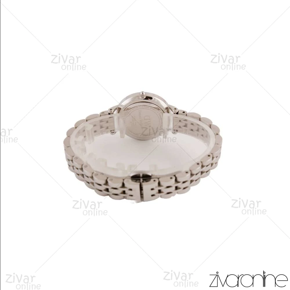 ساعت دنیل ولینگتون زنانه سیلور صفحه طوسی خطی اسمال 104711