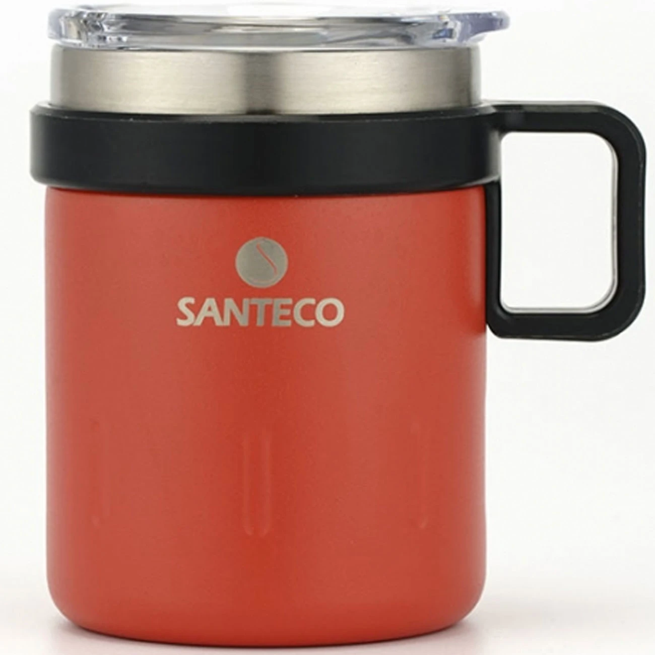ماگ دوجداره درب دار سانتکو SANTECO مدل HM-350 ظرفیت 350 میلی لیتر