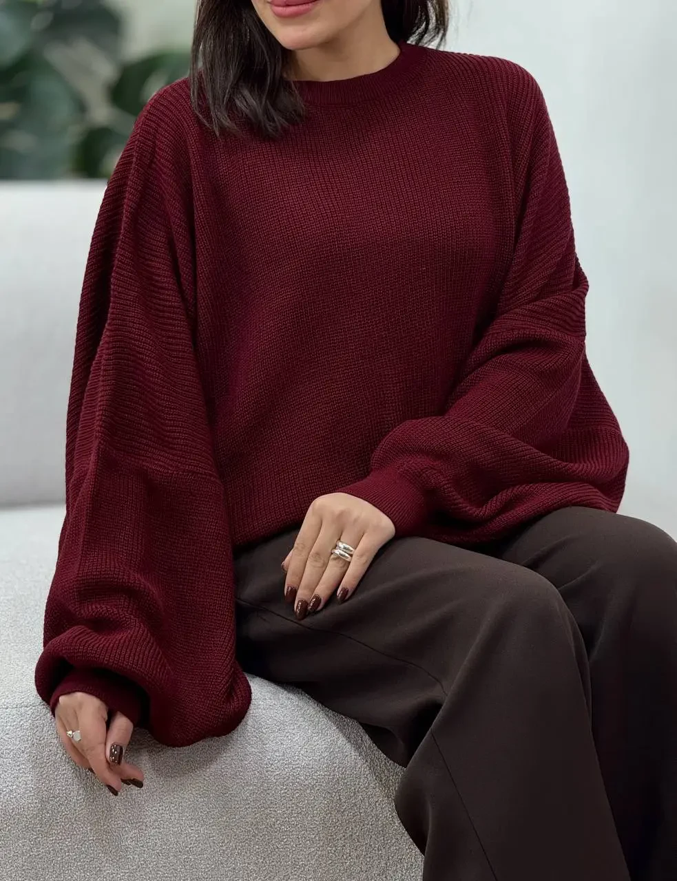 پلیور بافت ماهلی ویژه یلدا 5