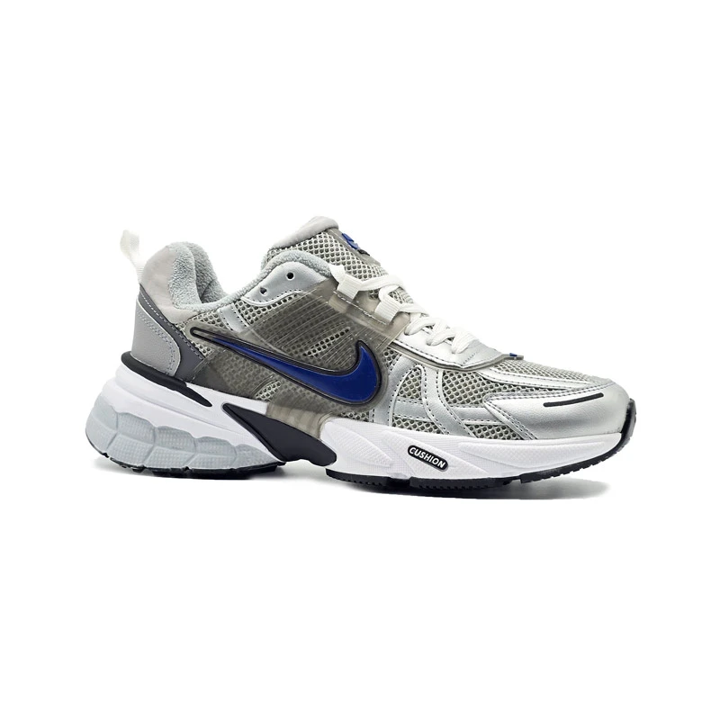 کفش و کتانی اسپرت مردانه مدل نایک کوشلون NIKE V2K رنگ نقره ای آبی کد 43429