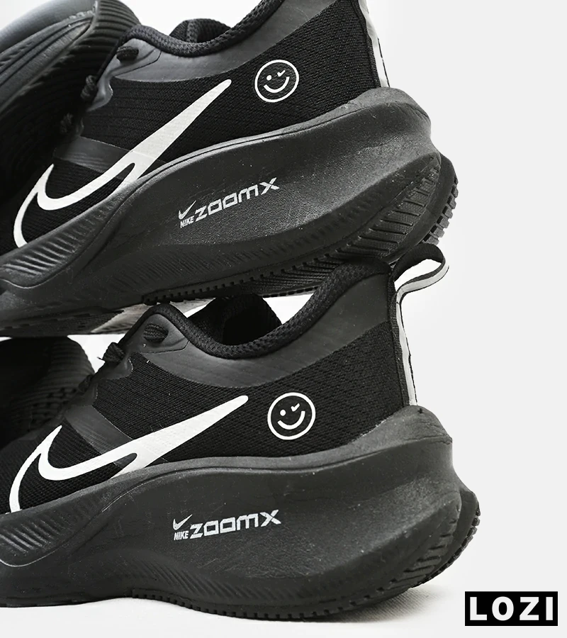 کفش کتانی مردانه و زنانه مشکی NIKE zoom x smiley مدل 4381