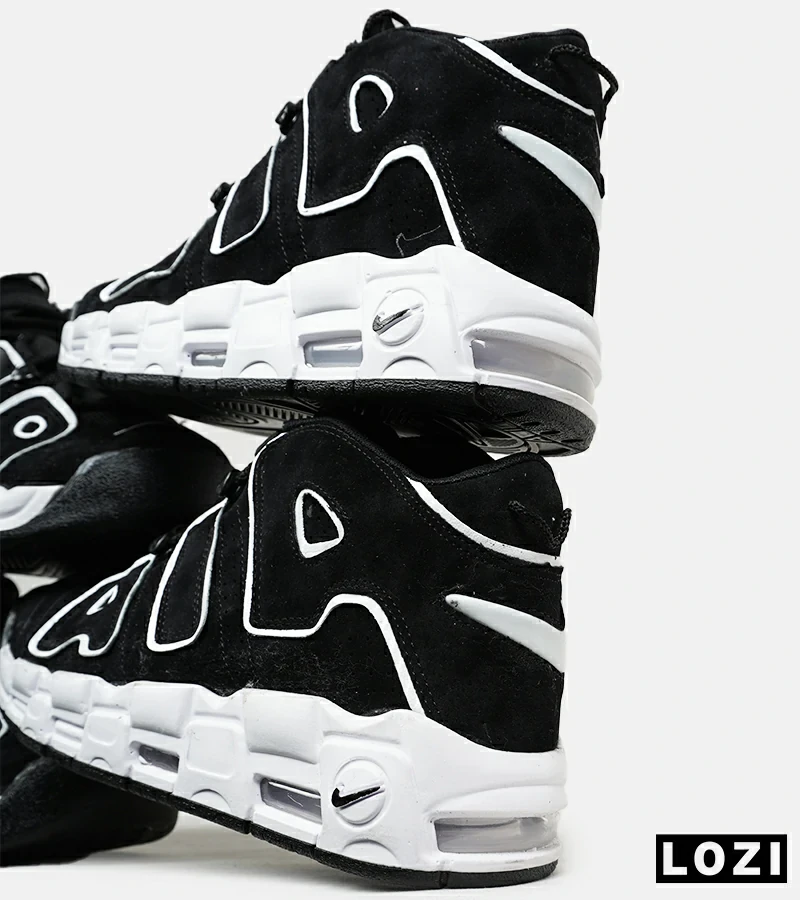 کفش کتانی مردانه و زنانه مشکی سفید NIKE Air More Uptempo '96 مدل 6536