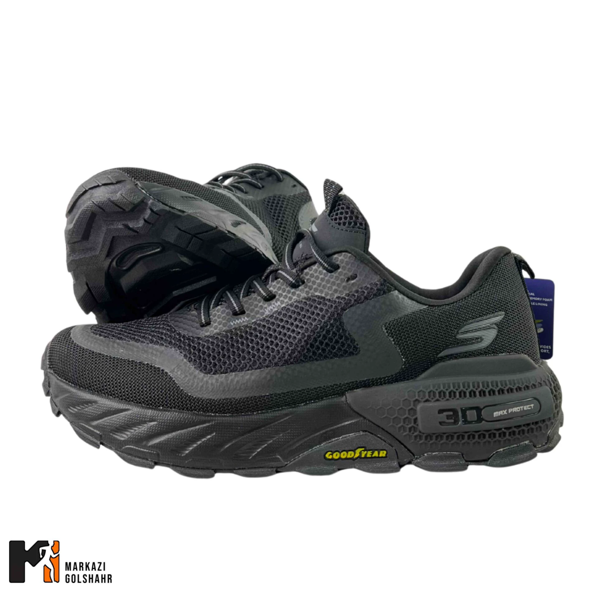 کفش مردانه اسکیچرز سوپر سونیک مشکی کد 1801