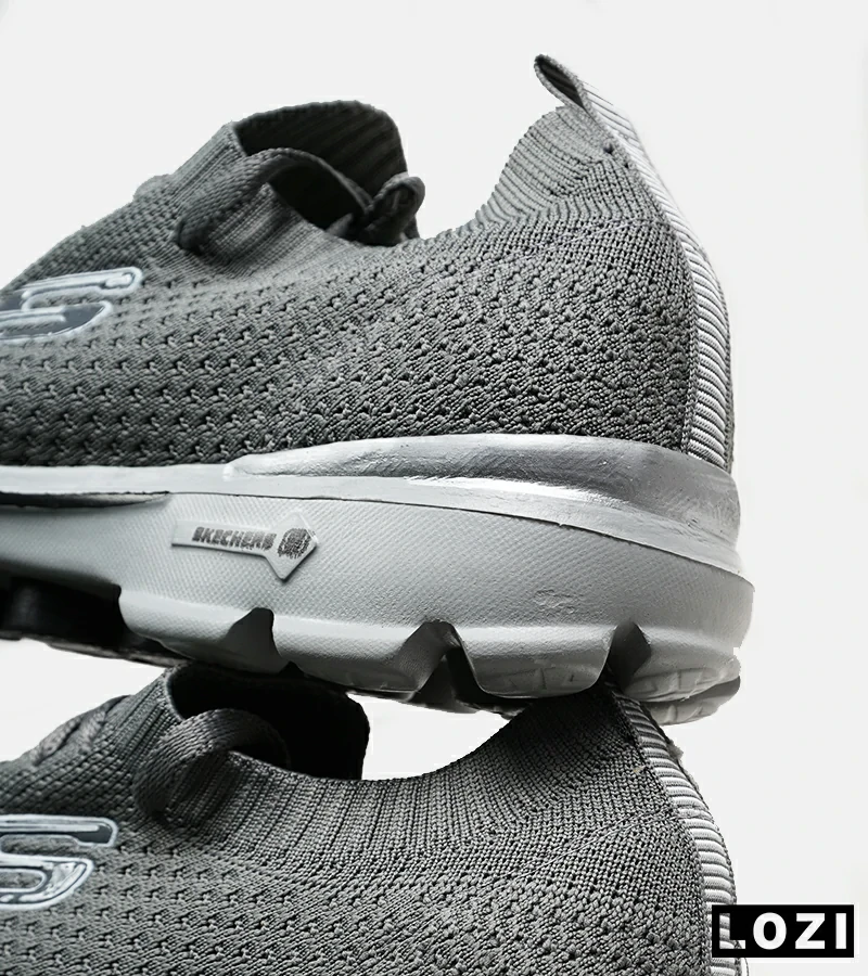 کتانی طبی مردانه و زنانه طوسی اسکیچرز SKECHERS مدل 6378