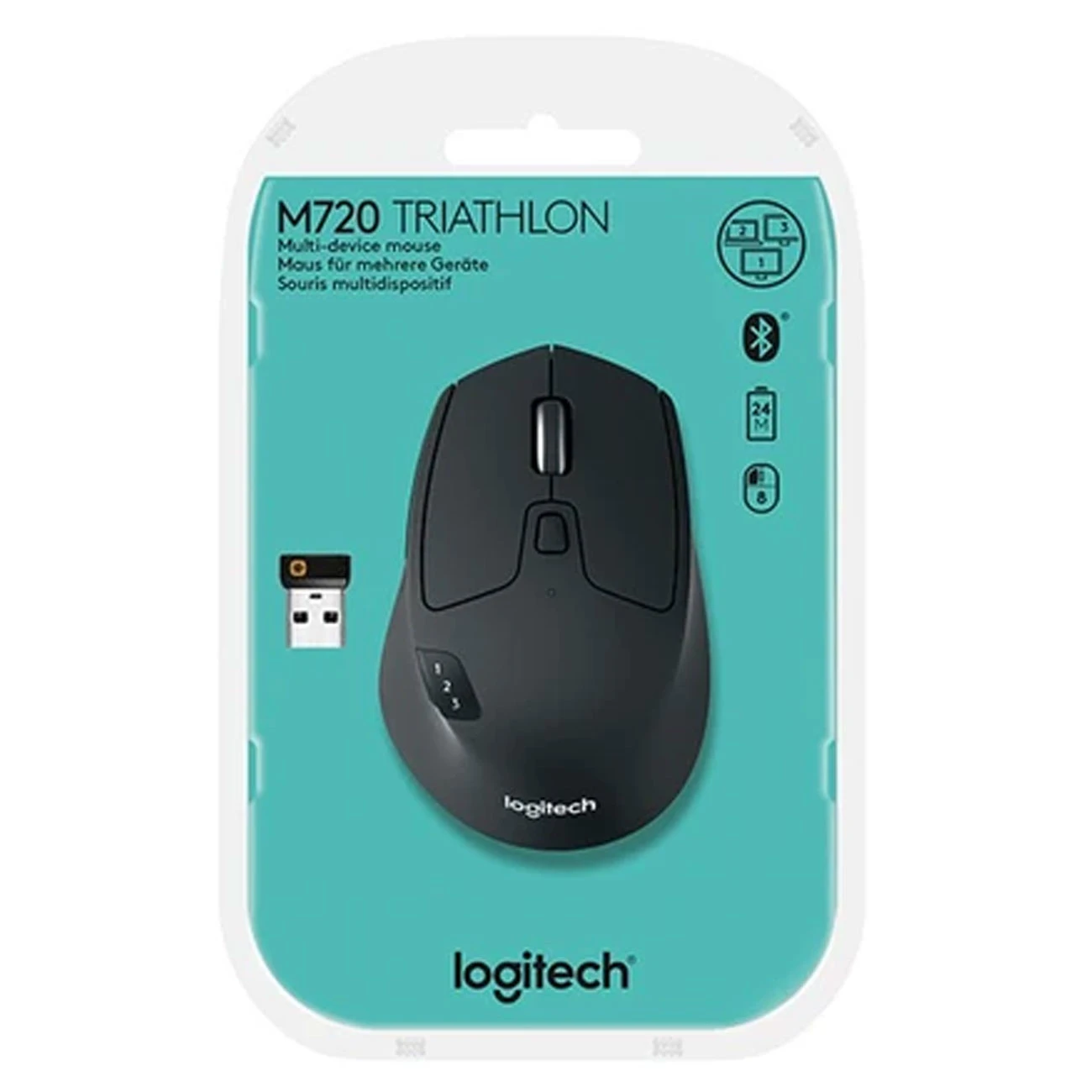 ماوس بی سیم لاجیتک Logitech مدل M720 چند دستگاهی