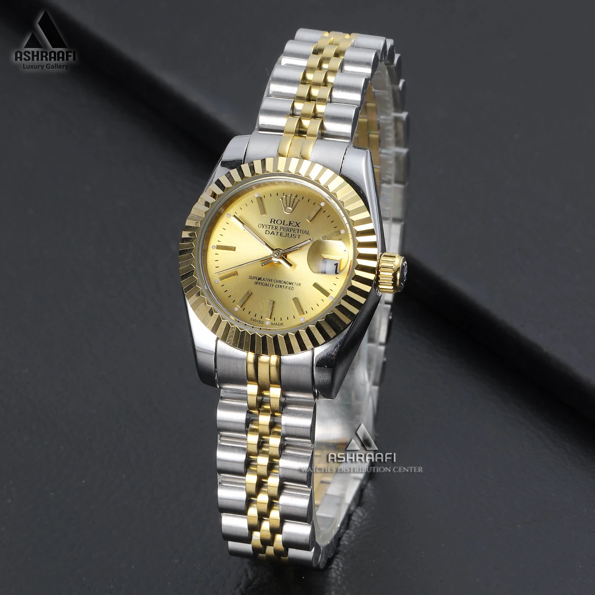 ساعت رولکس دیت جاست زنانه طلایی Rolex Datejust GL3