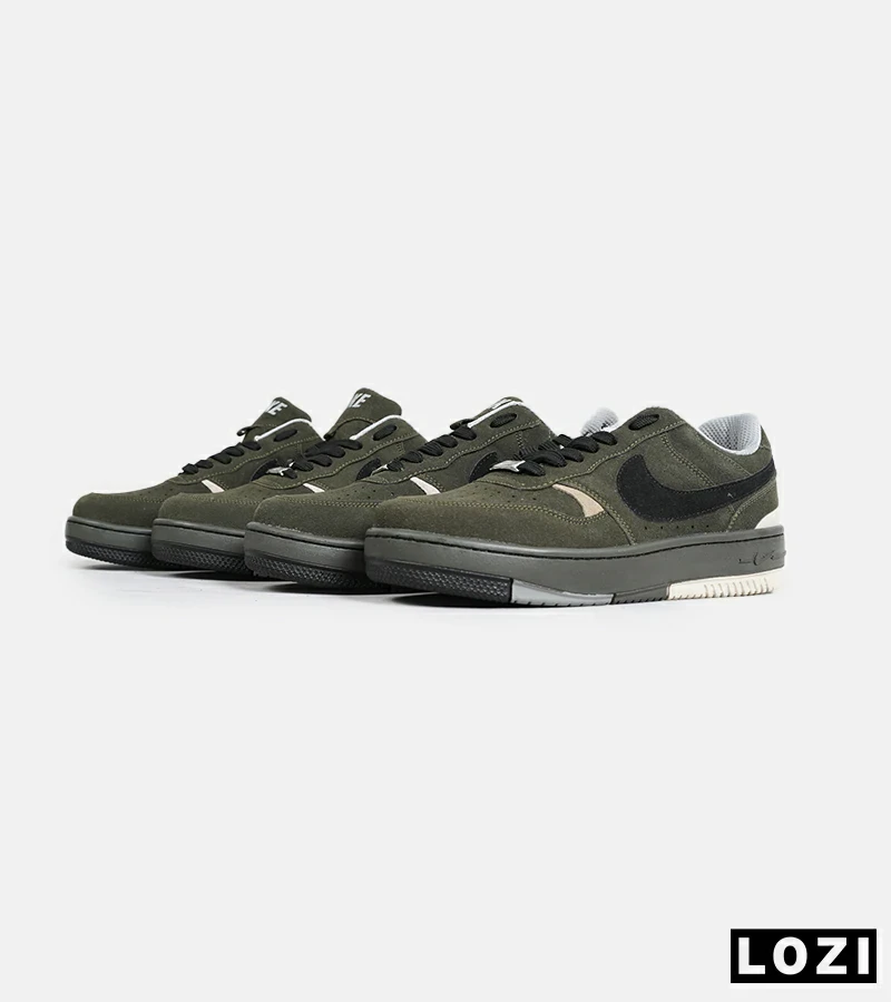 کفش مردانه و زنانه یشمی مشکی Nike Gama Force Sail مدل 7011