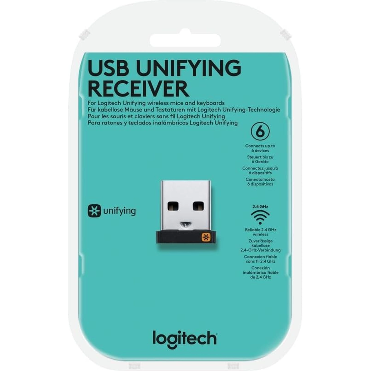 دانگل USB بی سیم لاجیتک Logitech مدل Unifying