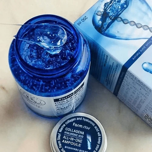 آمپول کلاژن و هیالورونیک اسید فارم استی 250 میل