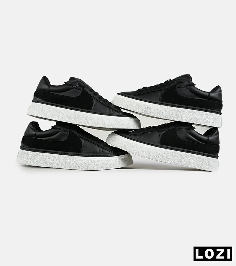 کفش نایک مردانه و زنانه مشکی Nike Blazer Low 77 Jumbo مدل 7410