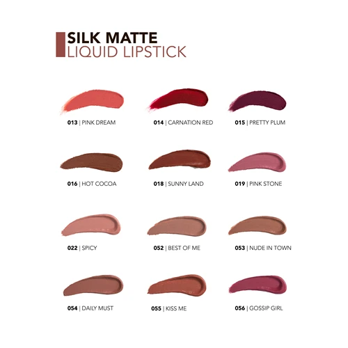 رژلب مایع سیلک مات فلورمار شماره 001 4.5 میل