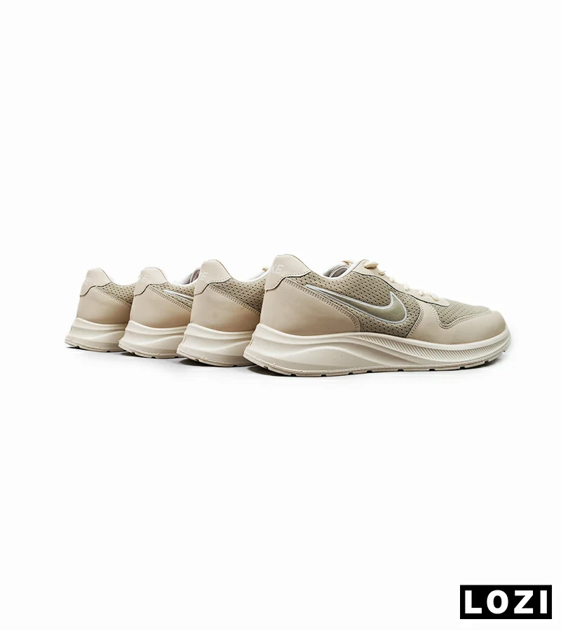 کفش کتانی مردانه کرم NIKE air zoom مدل 4870