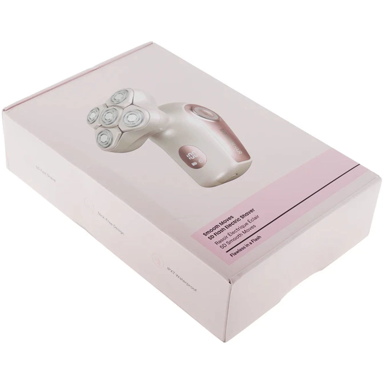 شیور چرخشی زنانه شیگلم SHEGLAM اصل مدل SGH-FES-01 ضد آب