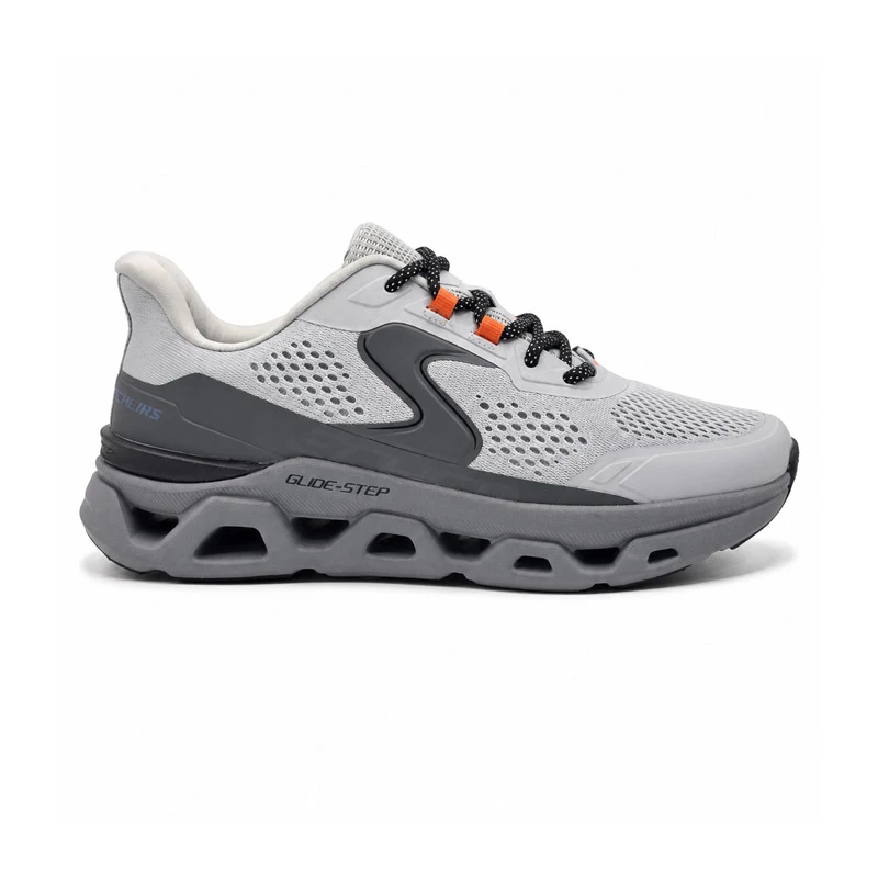 کفش و کتانی مردانه مدل اسکیچرز SKECHERS رنگ طوسی کد 40521