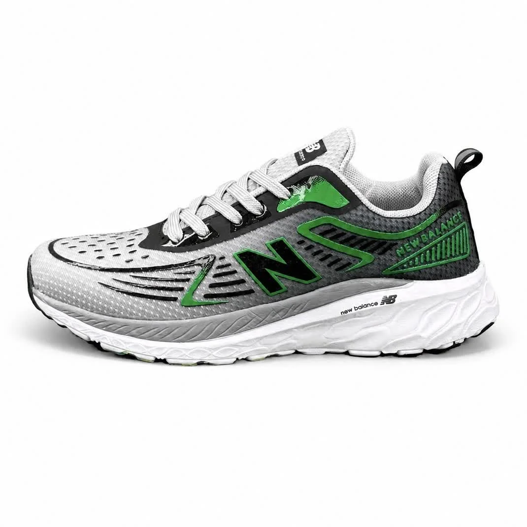 کتانی مردانه مدل نیوبالانس رانینگ طوسی سبز New Balance