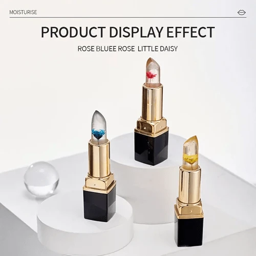 رژلب حرارتی کریستالی کورمسیک رنگ BLUE ROSE 01