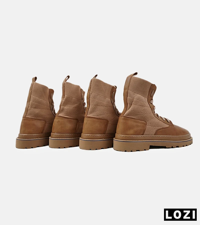 بوت ساق‌دار مردانه قهوه ای Timberland مدل 3041