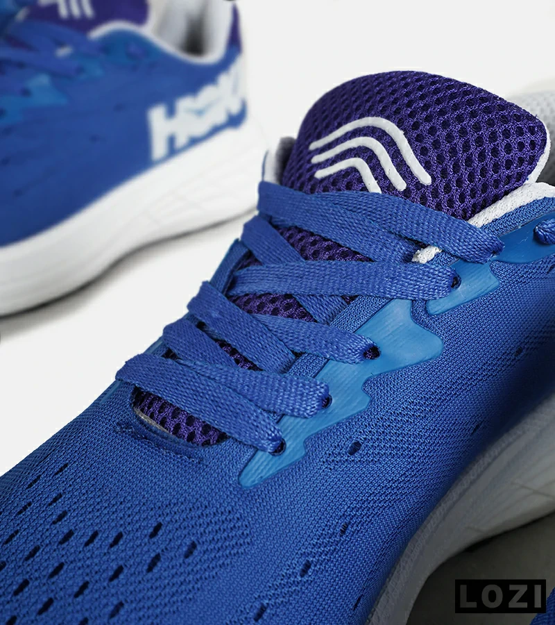 کفش کتانی آبی سفید HOKA مدل 7332