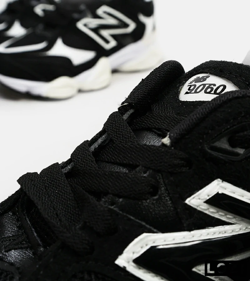 کفش کتانی زنانه مشکی سفید NEW BALANCE 9060 مدل 4193