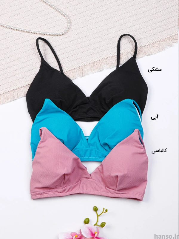 ست بیکینی نخی بدون فنر کد 213