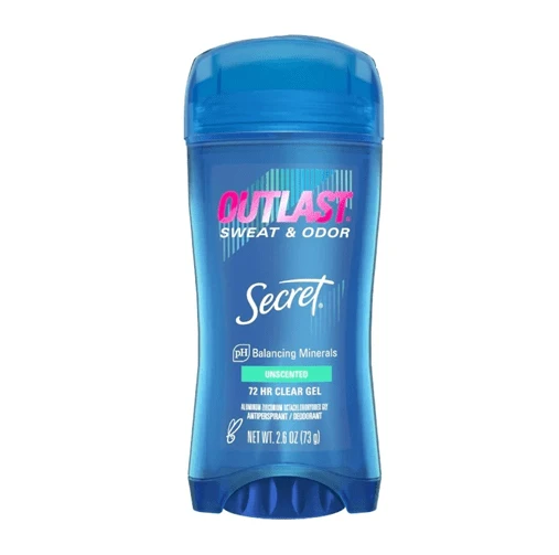 دئودرانت ژله ای سکرت مدل Unscented حجم 73 گرم