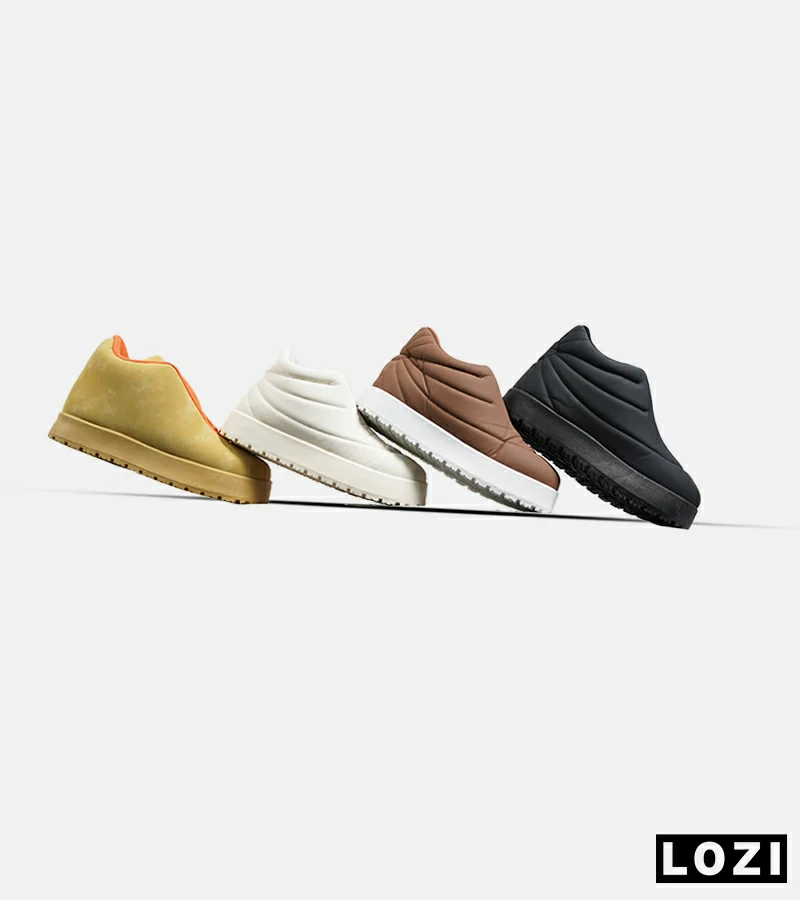 نیم بوت مردانه و زنانه مشکی ورنی UGG مدل 7124