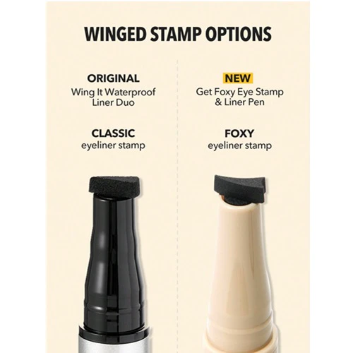 خط چشم و استامپ شیگلم مدل Foxy eye رنگ مشکی