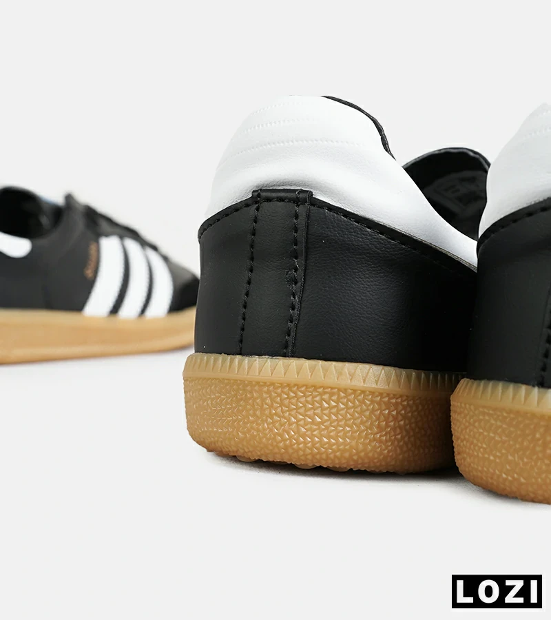 کفش کتانی مردانه و زنانه مشکی سفید کرم ADIDAS Samba مدل 7297
